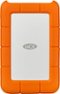 LaCie - Rugged USB-C 2TB External USB 3.1 Gen1 Portable Hard Drive - Silver/Orange-Front_Standard