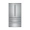 Bosch - 800 Series 20.7 Cu. Ft. 4-Door French Door Counter-Depth Refrigerator-Front_Standard