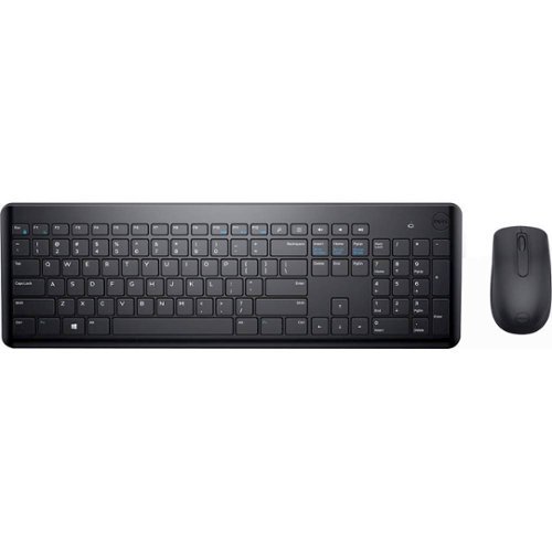 Dell - Wireless Keyboard and Mouse - Black-Front_Standard 