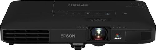 Epson - PowerLite 1781W WXGA Wireless 3LCD Projector - Black