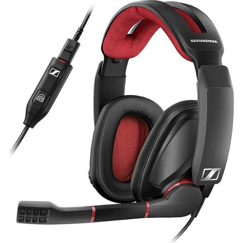 Sennheiser - Wired Dolby 7.1 Surround Sound Gaming Headset for PC - Black-Front_Standard 