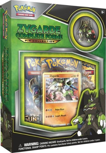  Pokémon - Zygarde Complete Forme Pin Collection Trading Cards - Multi