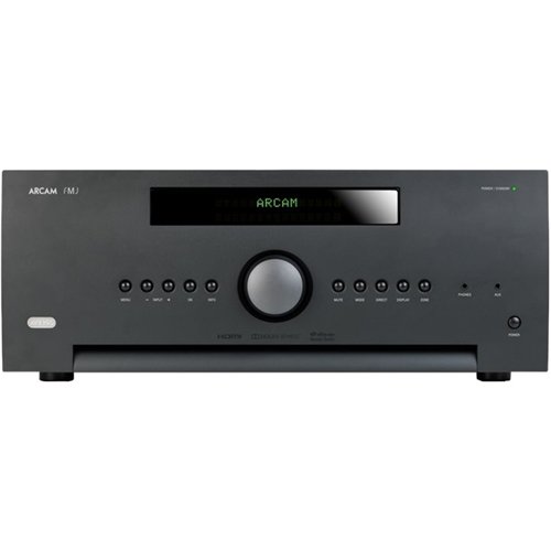 Arcam - FMJ 420W 7.1.4-Ch. Network-Ready 4K Ultra HD and 3D Pass-Through A/V Home Theater Receiver - Black