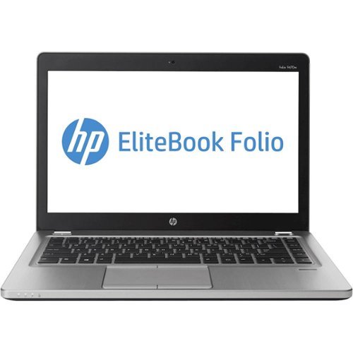 HP - EliteBook Folio 14" Refurbished Laptop - Intel Core i5 - 4GB Memory - 320GB Hard Drive - Silver-Front_Standard 