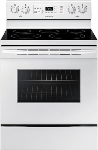  Samsung - 5.9 cu. ft. Convection Freestanding Electric Range - White
