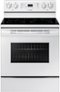 Samsung - 5.9 cu. ft. Convection Freestanding Electric Range - White-Front_Standard