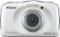 Nikon - COOLPIX W100 13.2-Megapixel Waterproof Digital Camera - White-Front_Standard