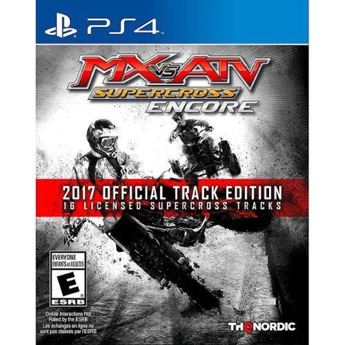  MX vs ATV Supercross Encore 2017 Official Track Edition - PlayStation 5, PlayStation 4