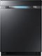 Samsung - Samsung-Linear Wash 24" Top Control Fingerprint Resistant Tall Tub Built-In Dishwasher - Black Stainless Steel-Front_Standard