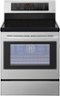 LG - 6.3 Cu. Ft. Freestanding Electric Convection Range - Stainless Steel-Front_Standard 