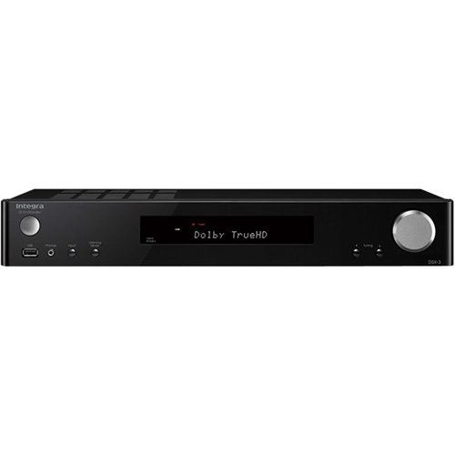Integra - 6.1-Ch. Hi-Res Network-Ready 4K Ultra HD and 3D Pass-Through A/V Home Theater Receiver - Black-Front_Standard 