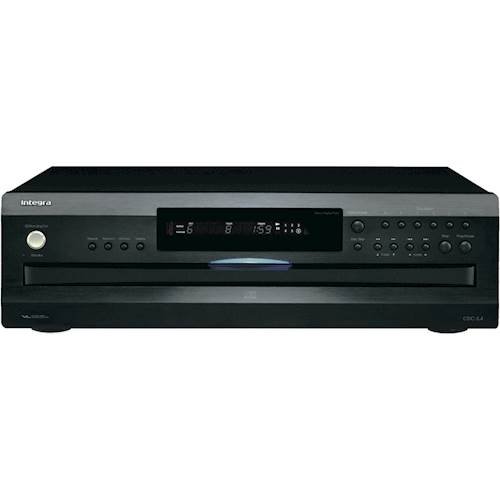 Integra - 6-Disc CD Changer - Black-Front_Standard 