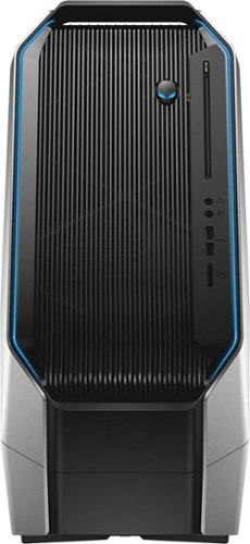 Alienware - Area-51 R2 Desktop - Intel Core i7 - 32GB Memory - NVIDIA GeForce GTX 1080 - 256GB Solid State Drive + 2TB Hard Drive - Epic Silver-Front_Standard 