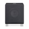 REL - T/I-Series 8" 200W Powered Subwoofer - High-gloss black-Front_Standard