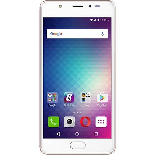 BLU - Life One X2 4G LTE with 64GB Memory Cell Phone (Unlocked) - Rose Gold