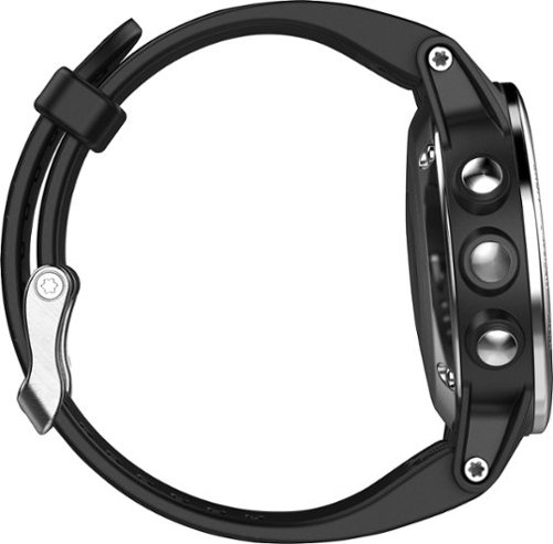 Garmin fēnix 5S Smartwatch 42mm Fiber-Reinforced Polymer - Silver with Black Band GLOBAL SHIPPING