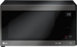 LG - NeoChef 1.5 Cu. Ft. Mid-Size Microwave - Black stainless steel - Front_Standard