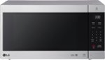 LG - NeoChef 2.0 Cu. Ft. Countertop Microwave with Smart Inverter and EasyClean - Stainless steel - Front_Standard