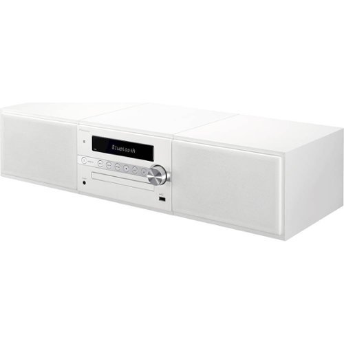 Pioneer - 30W Micro System - White-Angle_Standard 