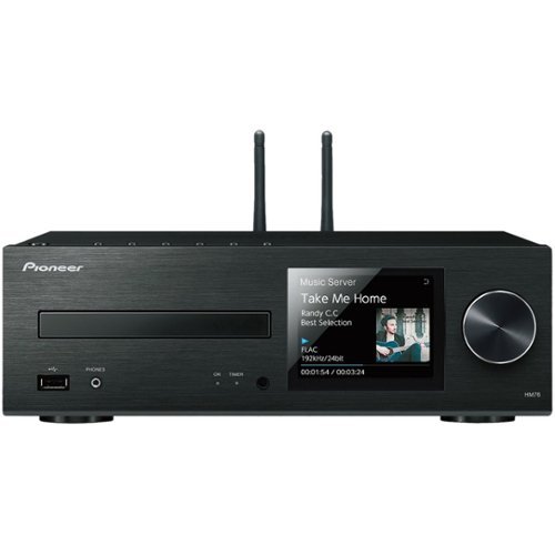 Pioneer - 100W Audio System - Black-Front_Standard 