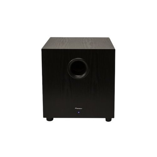 Pioneer - 10" 200W Powered Subwoofer - Black-Front_Standard 