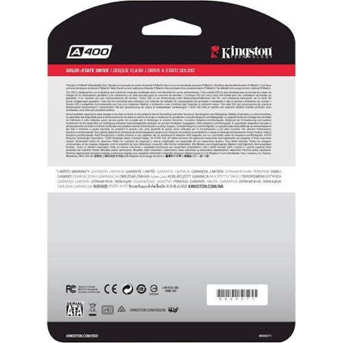 Kingston A400 480GB Internal SSD SATA - Best Buy