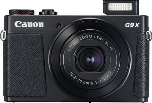 Canon - PowerShot G9 X Mark II 20.1-Megapixel Digital Camera - Black