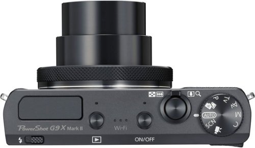 Canon PowerShot G9 X Mark II 20.1 Megapixel Digital Camera Black