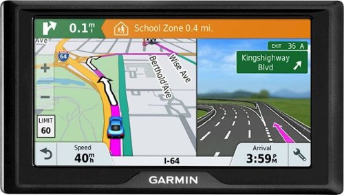  Garmin - Drive 61 LM 6.1&quot; GPS - Black