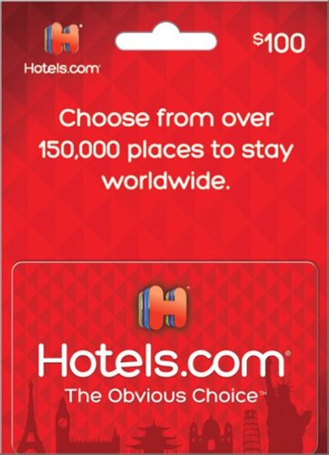 Hotels.com - $100 Gift Card