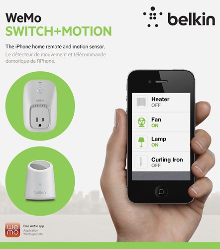Belkin WeMo Home Automation Switch with Motion Sensor Free P&P Ireland & UK!