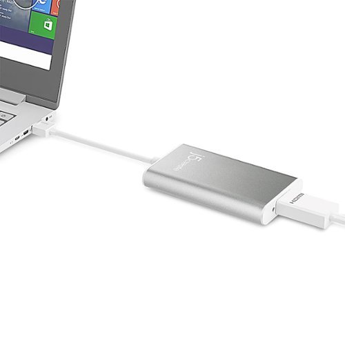 j5create USB 2.0 HDMI Display Adapter - Silver HOW TO BUY