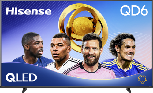  Hisense - 55&quot; Class QD6 Series QLED 4K UHD HDR Smart Fire TV (2025)