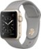 Geek Squad Certified Refurbished Apple Watch Series 2 38mm Gold Aluminum Case Concrete Sport Band - Gold Aluminum - (2016)-Front_Standard