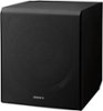 Sony - Core Series 10" 115W Active Subwoofer - Black-Front_Standard
