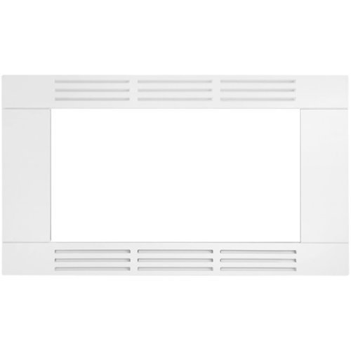 Frigidaire - 26.9" Trim Kit for Microwaves - White-Front_Standard 