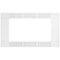 Frigidaire - 26.9" Trim Kit for Microwaves - White-Front_Standard
