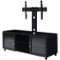 Z-Line Designs - TV Cabinet for Most Flat-Panel TVs Up to 70" - Black high gloss-Front_Standard 