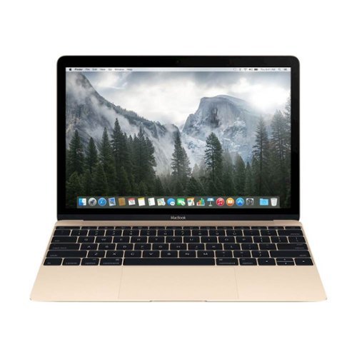 Apple - Macbook 12" Certified Refurbished - Intel Core M - 8GB Memory - 512GB SSD - Gold-Front_Standard 