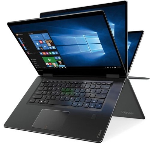 Lenovo - Yoga 710 2-in-1 15.6&quot; Touch-Screen Laptop - Intel Core i5 - 8GB Memory - 256GB Solid State Drive - Black