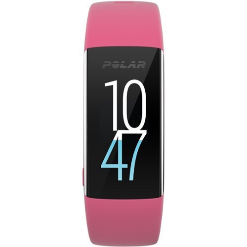 Polar - A360 Activity Tracker + Heart Rate (Medium) - Pink-Front_Standard 