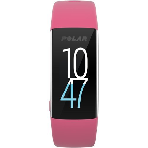 Polar - A360 Activity Tracker + Heart Rate (Small) - Pink-Front_Standard 