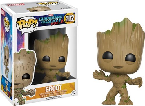  Funko - Pop! Marvel Guardians of the Galaxy Vol.2: Groot - Brown/Green