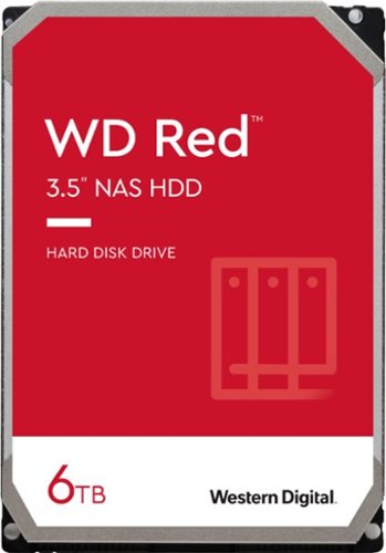WD - NAS 6TB Internal SATA NAS Hard Drive for Desktops