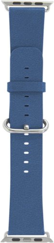  Trident - Leather Watch Strap for Apple Watch 38mm - Blue