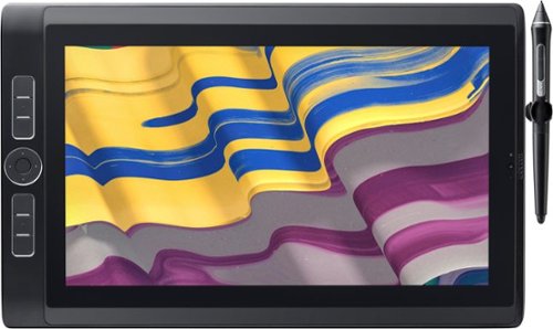 Wacom - MobileStudio Pro 13.3" Touch-Screen Laptop - Intel Core i7 - 8GB Memory - 256GB Solid State Drive - Black-Front_Standard