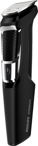 Philips Norelco Multigroom 3000 Beard, Moustache, Ear and Nose Trimmer - Black/silver WORLDWIDE DELIVERY