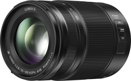  Panasonic - LUMIX G 35-100mm f/2.8 II ASPH Wide Zoom Lens for Mirrorless Micro Four Thirds Compatible Cameras - Black