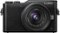 Panasonic - Lumix GX850 Mirrorless Camera with 12-32mm Lens - Black-Front_Standard