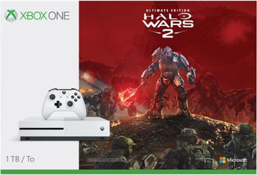  Microsoft - Xbox One S 1TB Halo Wars 2 Console Bundle with 4K Ultra HD Blu-ray™